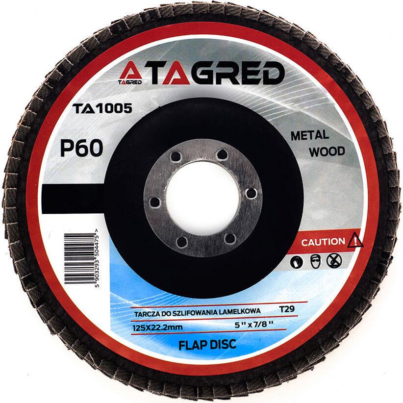 Ламельный шлифовальный круг Tagred TA1005 125мм/22.23мм P60