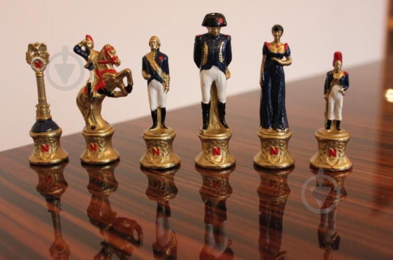 Набор из 3 игр шахматы нарды шашки ITALFAMA Наполеон 36 х 36 см (1992219GB) - фото 6 Набор из 3 игр шахматы нарды шашки ITALFAMA Наполеон 36 х 36 см (1992219GB) - фото 6