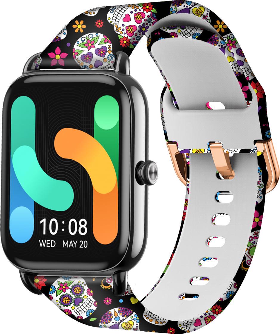 Ремешок Colorful для Haylou RS4 Plus LS11 Skull (40656)