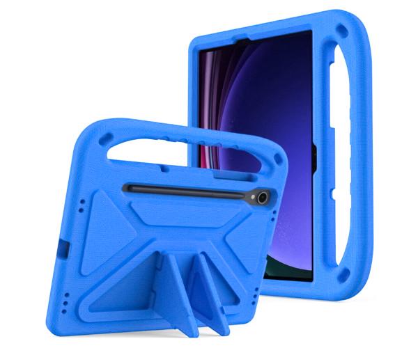 Чехол-накладка Kids with Stand для Samsung Tab S10 Lite с ручкой Синий Чехол-накладка Kids with Stand для Samsung Tab S10 Lite с ручкой Синий