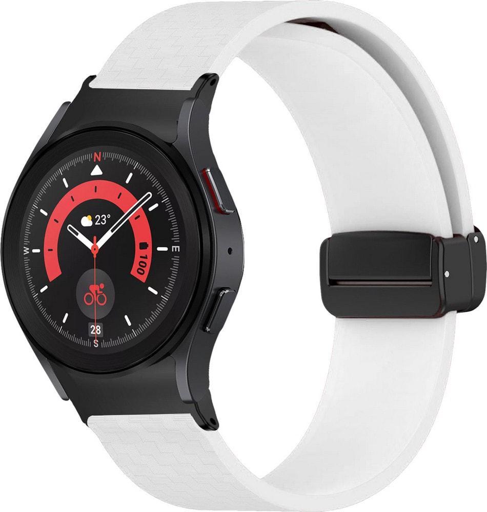 Ремешок Oncord для Galaxy Watch 5 Pro White (35161-29)