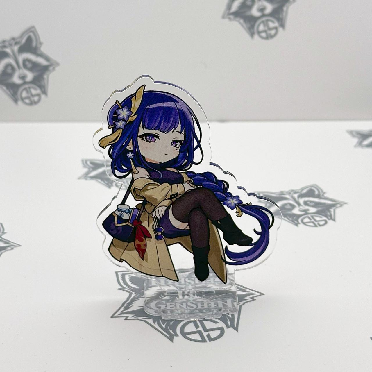 Фигурка коллекционная акриловая Genshin Impact Chibi Сегун Райден 2 10 см (2110034801)