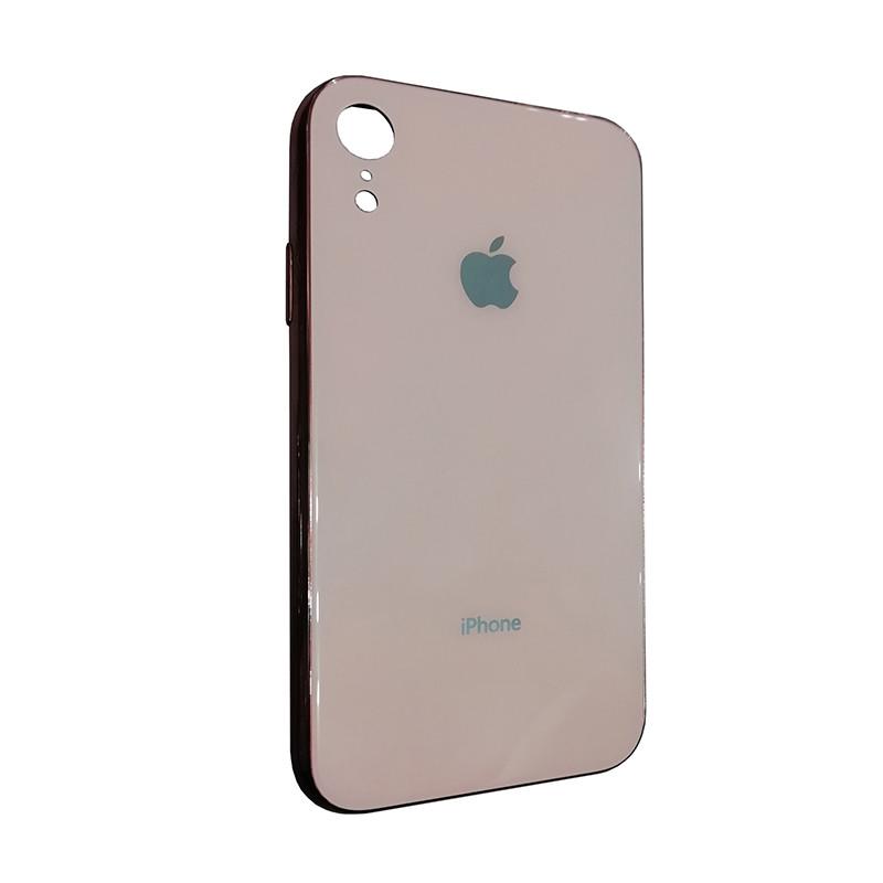 Чехол Glass Case для Apple iPhone XR Sand Pink (29caa1-3030)