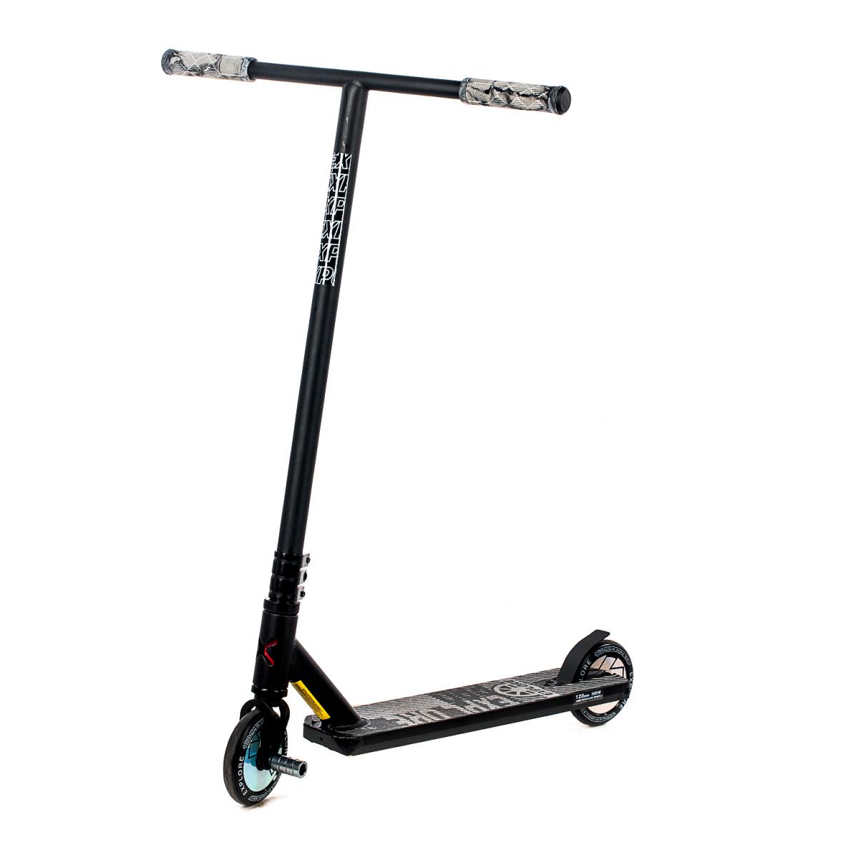 Самокат трюковый Explore Major Deluxe + пега Черный