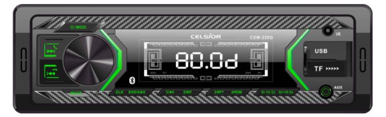 Магнітола Celsior CSW-220G