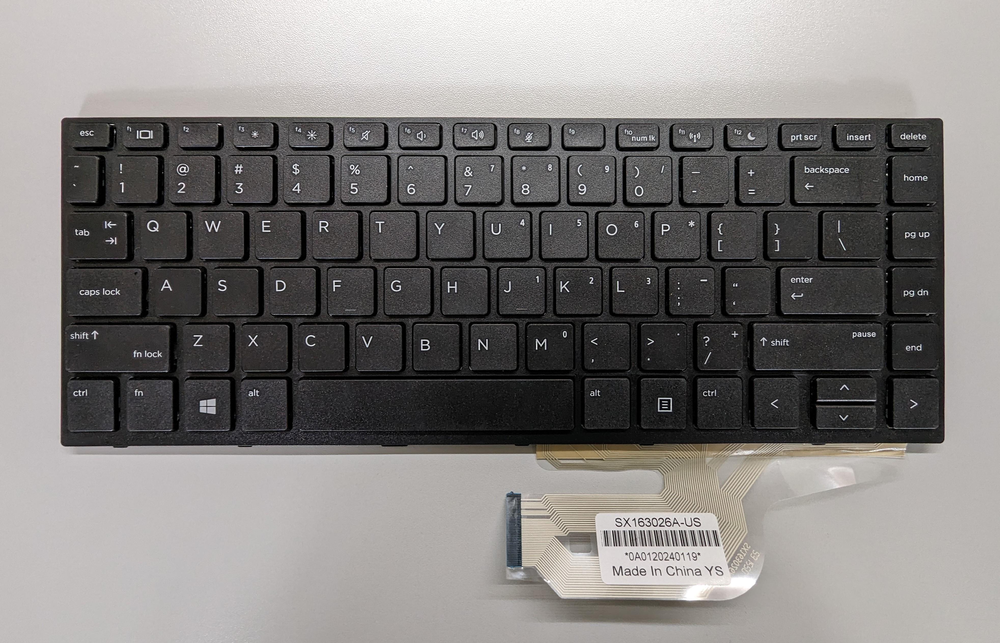 Клавиатура для ноутбука HP ProBook 640 G4/645 G4/645 G5/640 G5 (K610)