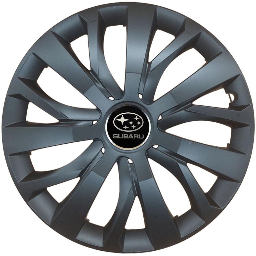 Комплект колпаков SJS R16 для Subaru 432 4 шт. Черный (108358)