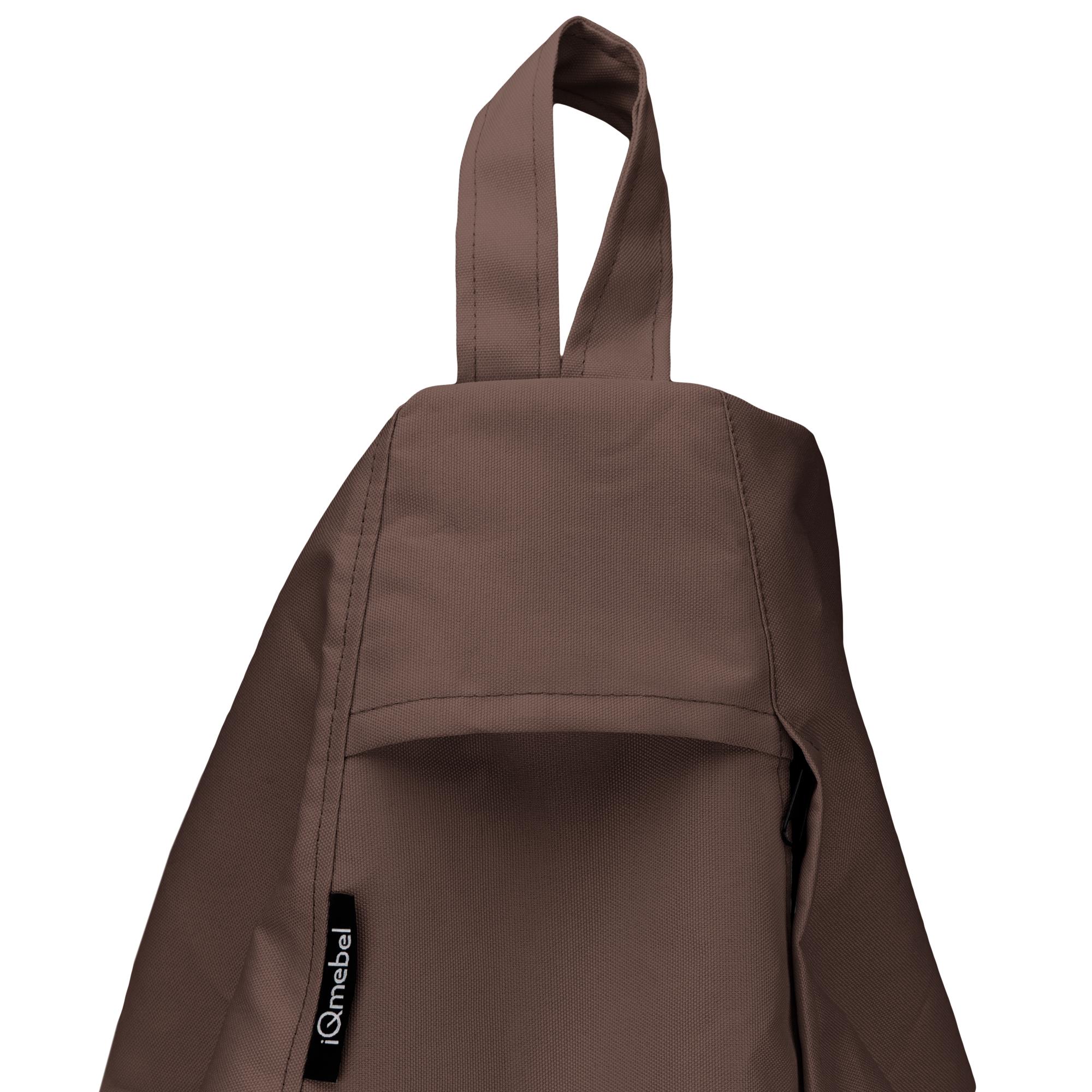 Кресло-мешок Студия Комфорта Груша оксфорд флекс 120х85 см Коричневый (9012213) - фото 10 Кресло-мешок Студия Комфорта Груша оксфорд флекс 120х85 см Коричневый (9012213) - фото 10