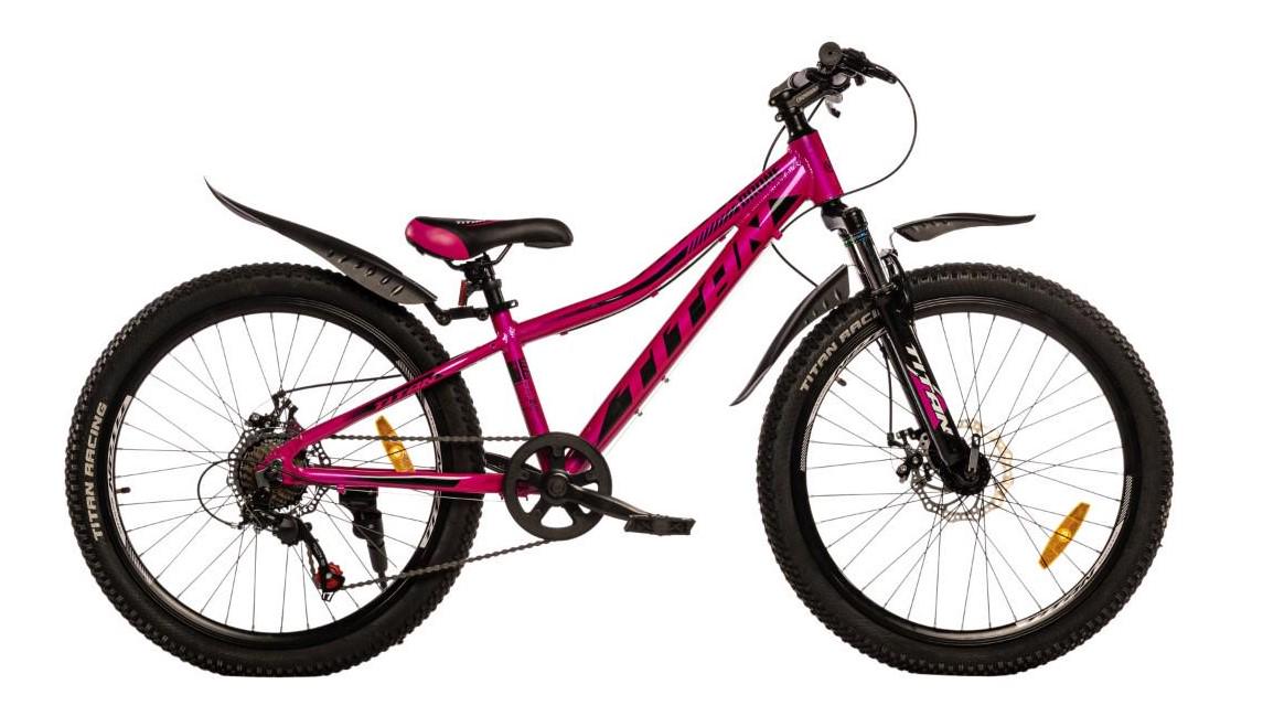 Велосипед Titan Drone 24" 11" Фиолетовый/Черный