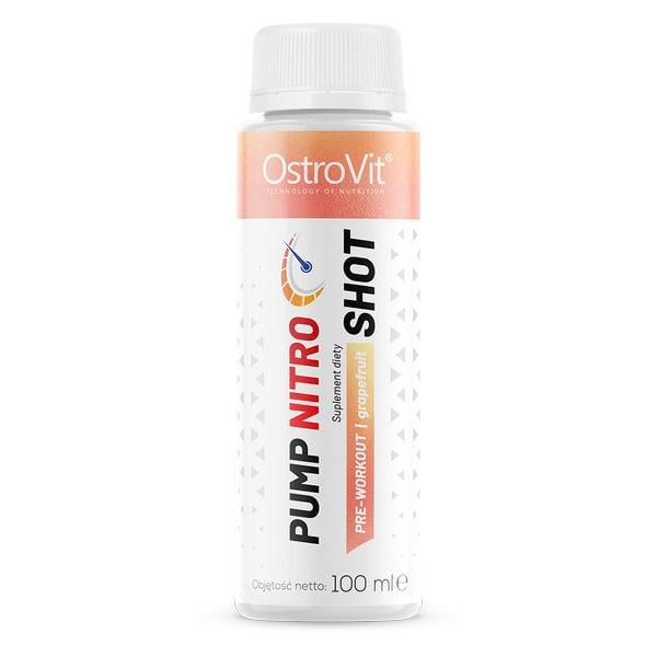 Комплекс до тренування OstroVit Pump Nitro Shot 100 ml Grapefruit