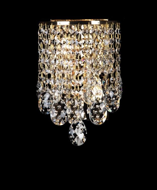 Бра настенное хрустальное Sirius B E1386/2W