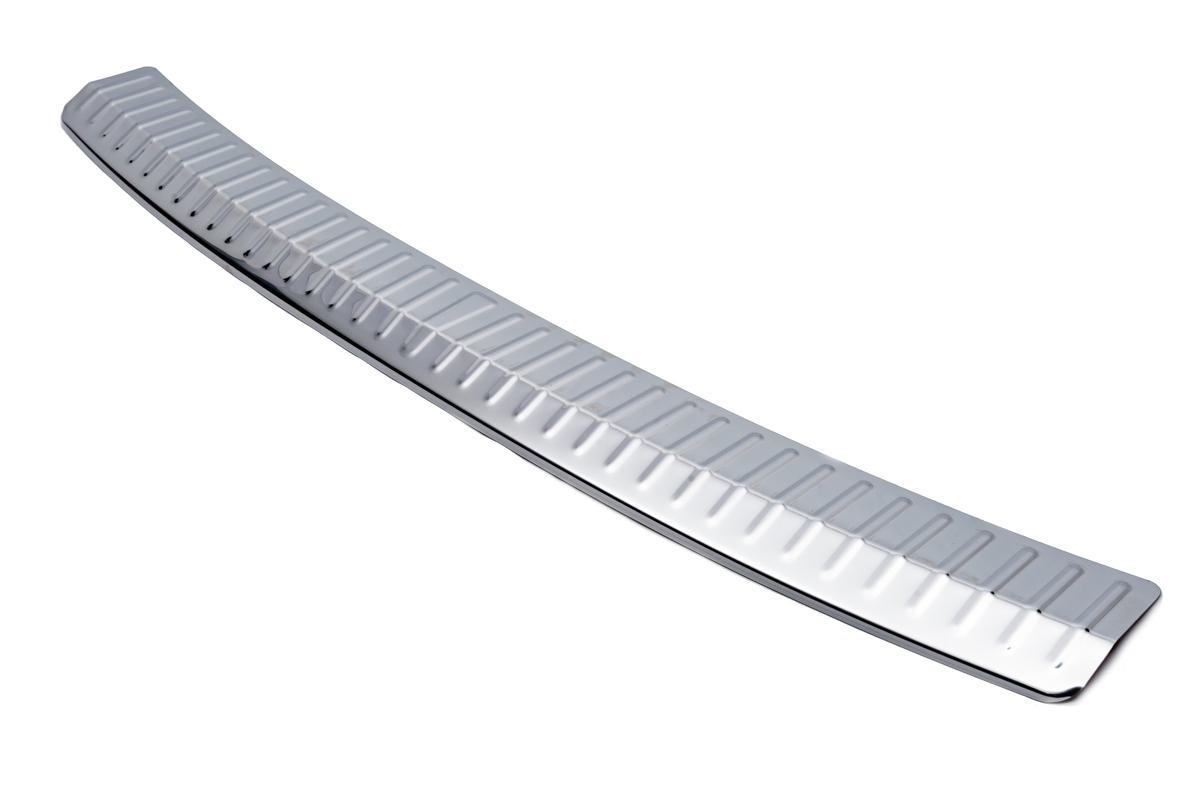 Накладка на задний бампер Carmos для Skoda Octavia II A5 2010-2013 года SW нержавеющая сталь