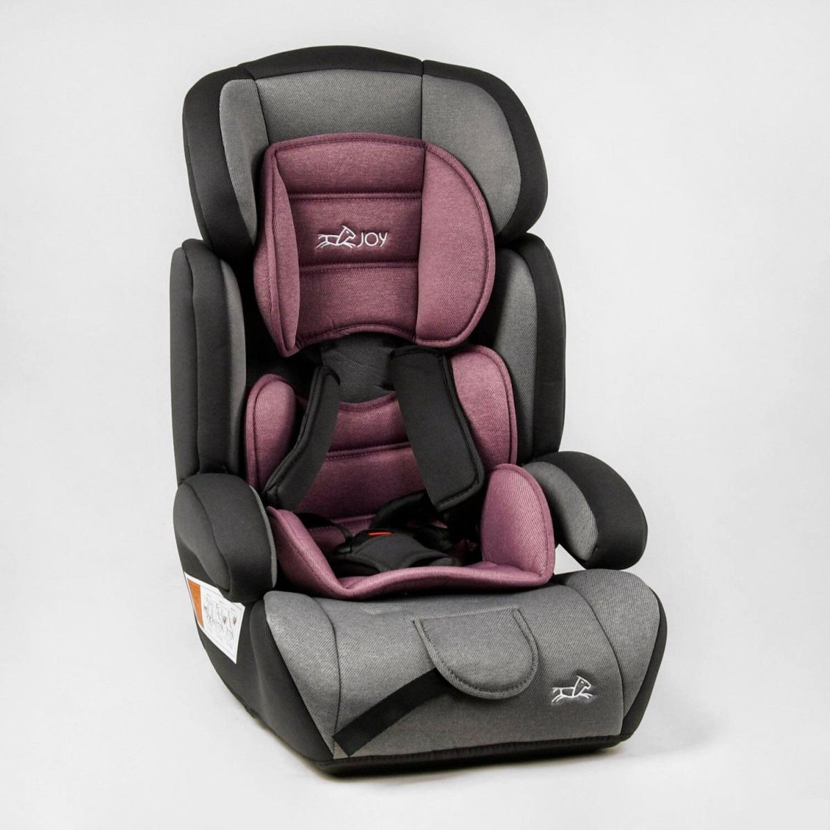 Автокресло универсальное Joy 36800 VL Серо-розовый ()