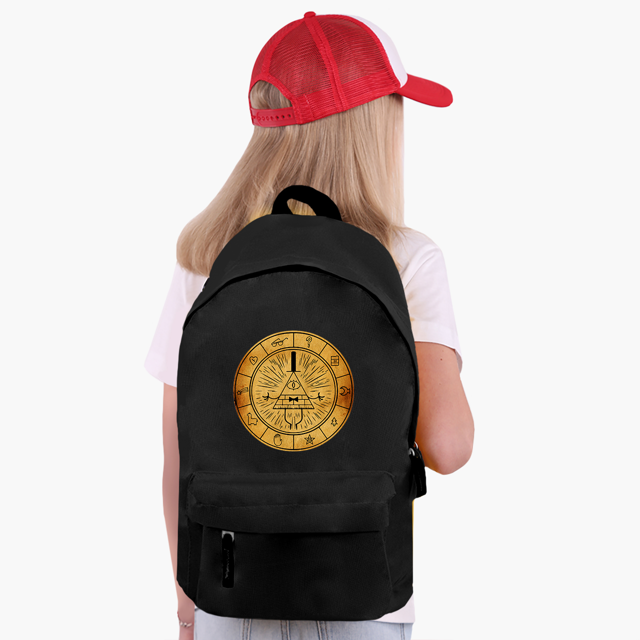 Рюкзак детский Bill Cipher Gravity Falls Черный (9263-2627-BK) - фото 2 Рюкзак детский Bill Cipher Gravity Falls Черный (9263-2627-BK) - фото 2