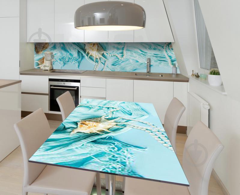 Наклейка 3Д виниловая на стол Zatarga «Из вод океана» 650х1200 мм (Z184442/1st) Наклейка 3Д виниловая на стол Zatarga «Из вод океана» 650х1200 мм (Z184442/1st)