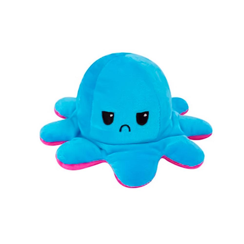 Мягкая игрушка-перевертыш Осьминог Сине-малиновый (1008631-Other-14)