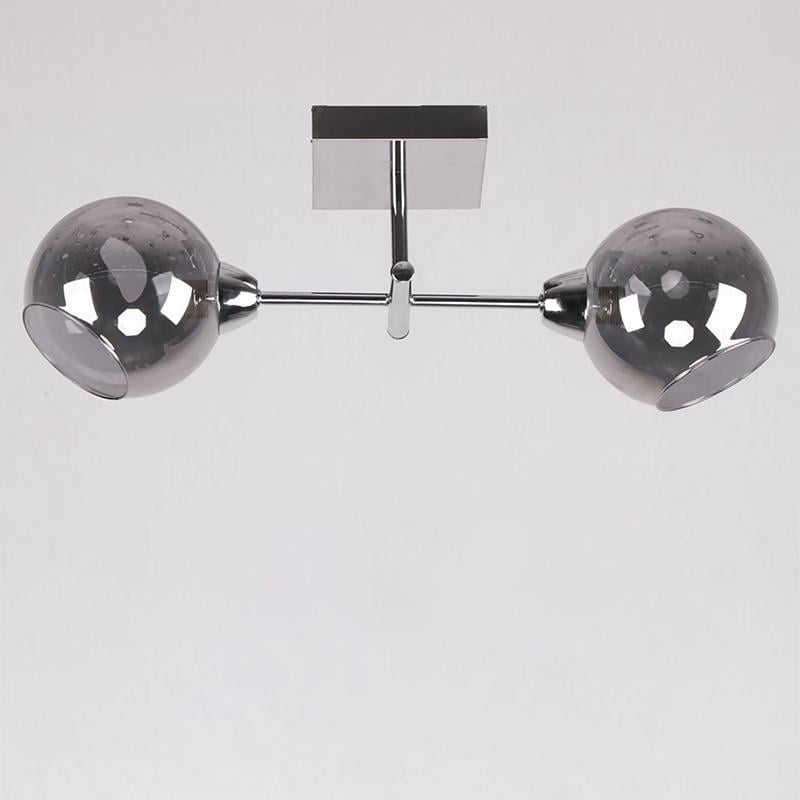 Люстра потолочная Light House SA-15552/2 CR+BR на две лампы Серый