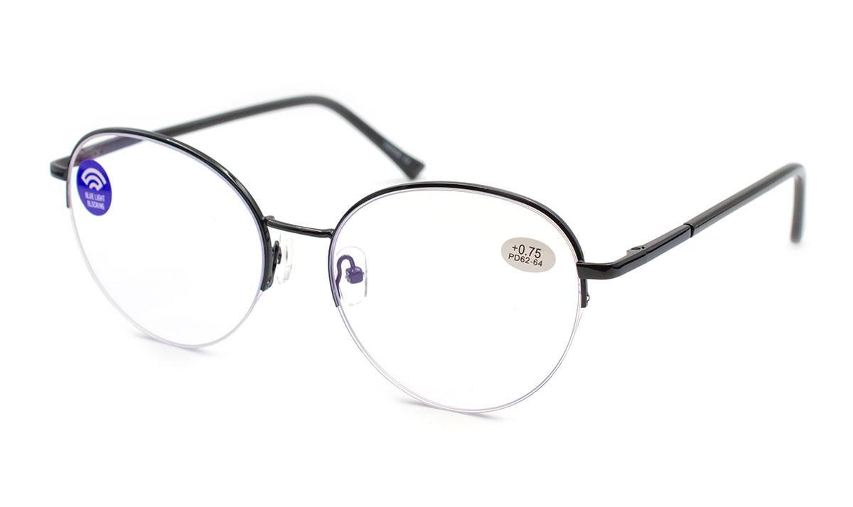 Окуляри для зору в металевій оправі Verse 23101-C1 Blue Blocker +2,00 (231321322) Окуляри для зору в металевій оправі Verse 23101-C1 Blue Blocker +2,00 (231321322)