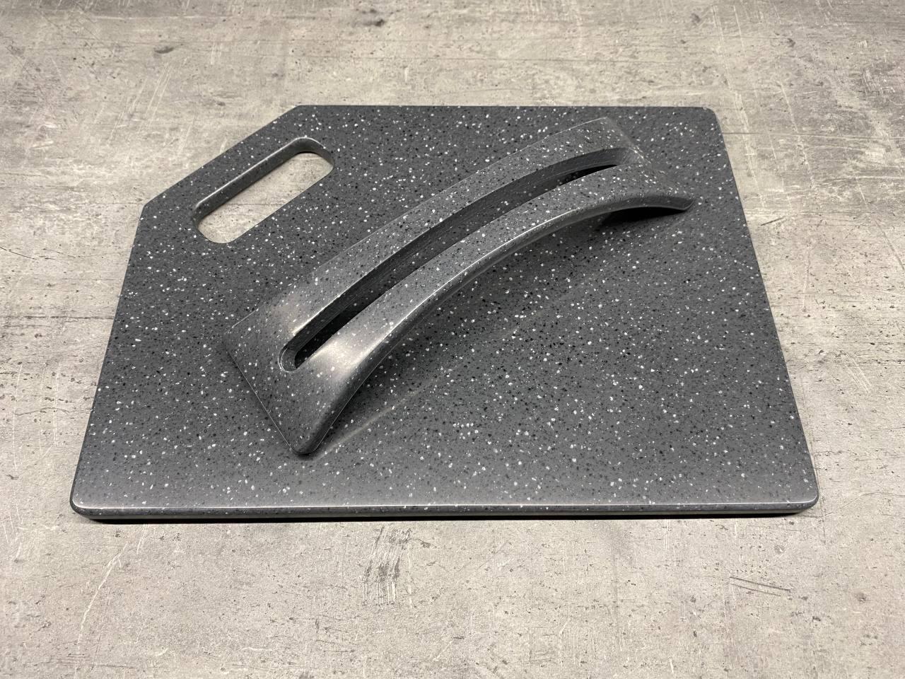 Доска кухонная Gravity на подставке из искусственного акрилового камня 350x250 мм (206) - фото 3 Доска кухонная Gravity на подставке из искусственного акрилового камня 350x250 мм (206) - фото 3