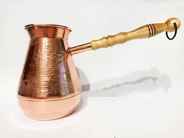 Турка медная Бригантина 500 мл Золотой (Б-500)