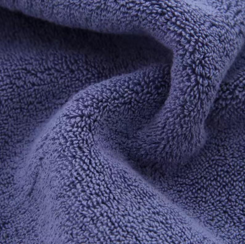 Рушник банний Organic Lux 140х70 см Синій (RBathBlueORGANIC_Lux) - фото 3 Рушник банний Organic Lux 140х70 см Синій (RBathBlueORGANIC_Lux) - фото 3