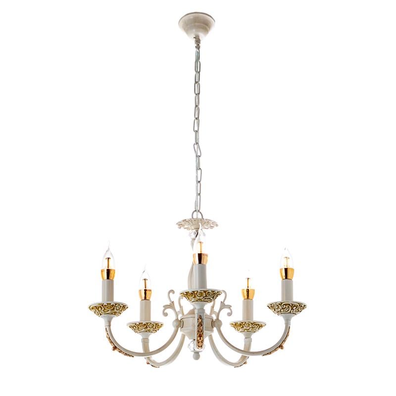 Люстра Light House ES-15482/5 підвісна свічки Білий (9224)