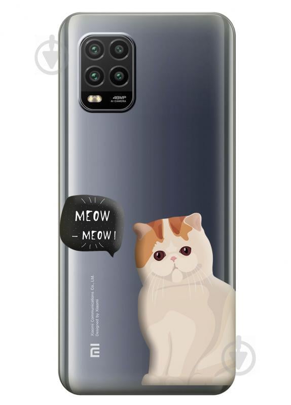 Силіконовий чохол iSwag для Xiaomi Mi 10 Lite Кошеня (KS2267) Силіконовий чохол iSwag для Xiaomi Mi 10 Lite Кошеня (KS2267)