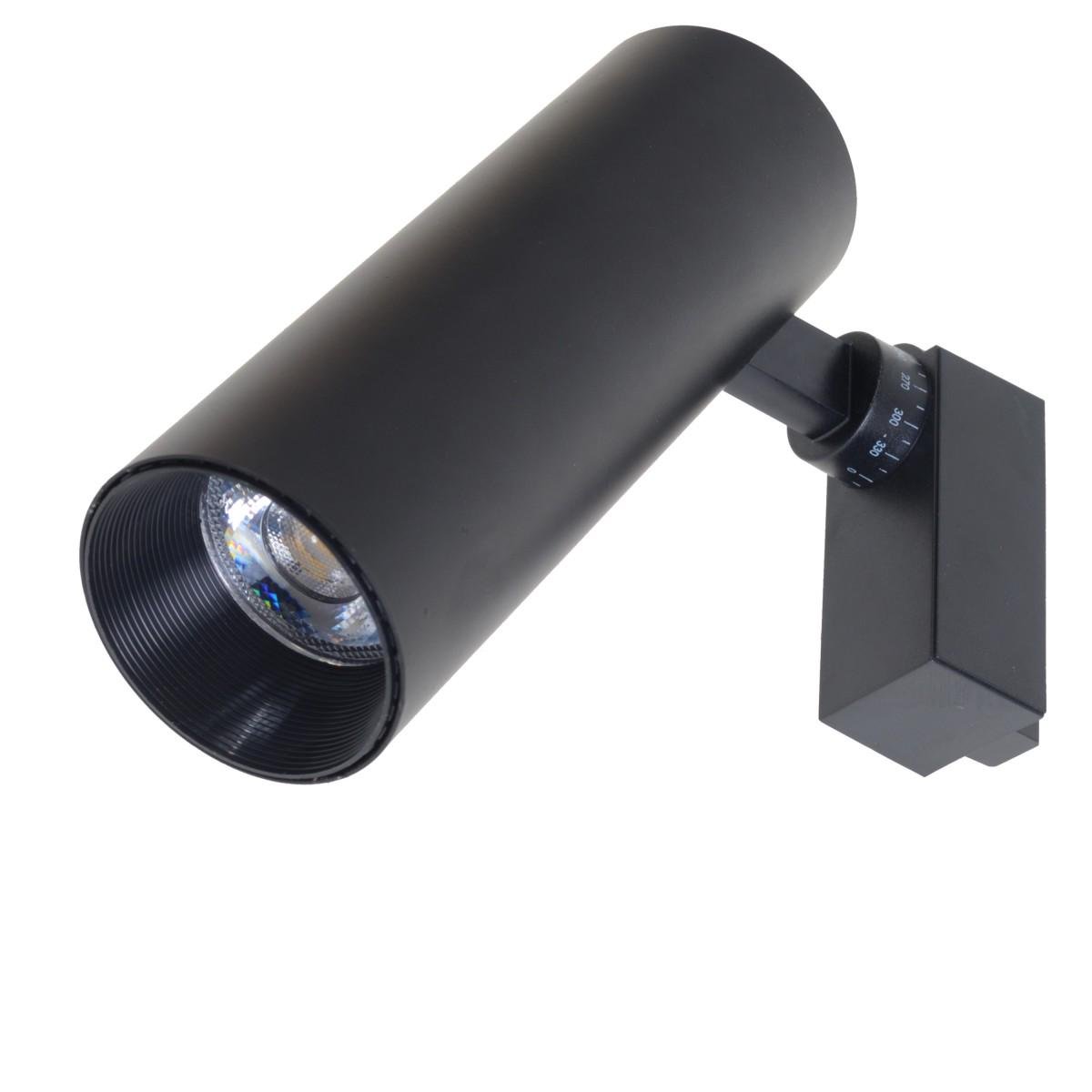 Светильник трековый поворотный Brille LED KW-223/20W NW BK (33-043)