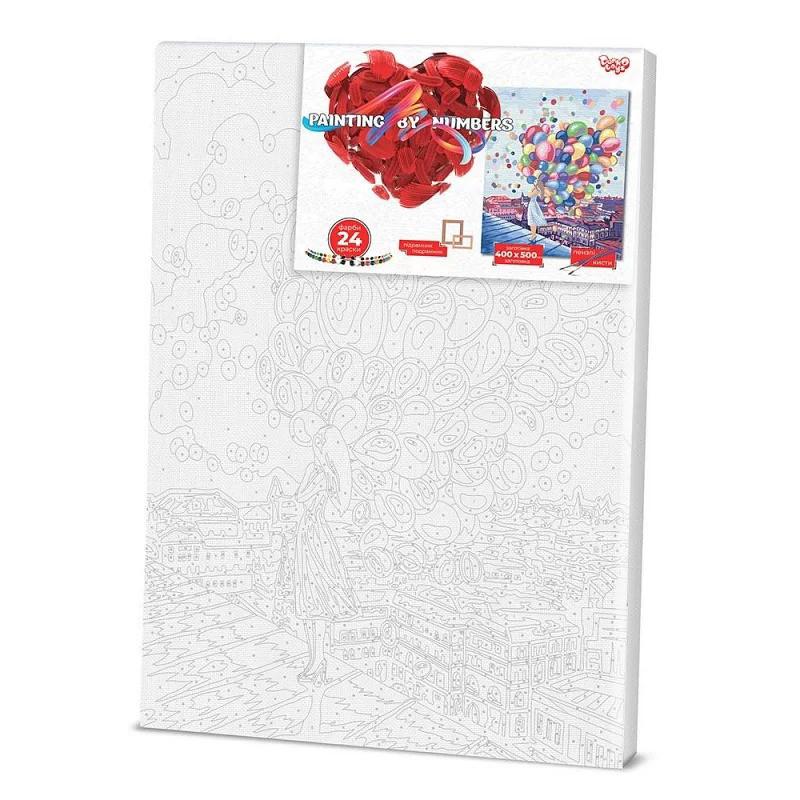 Картина по номерам Danko Toys Яркие краски города 40x50 см (KpNe-01-03) Картина по номерам Danko Toys Яркие краски города 40x50 см (KpNe-01-03)