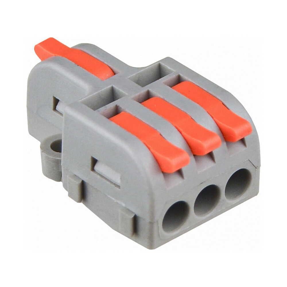 Клемма быстрого монтажа АСКО-УКРЕМ DB-13 проходная 1x3х2,5 мм2 (A0130010125)