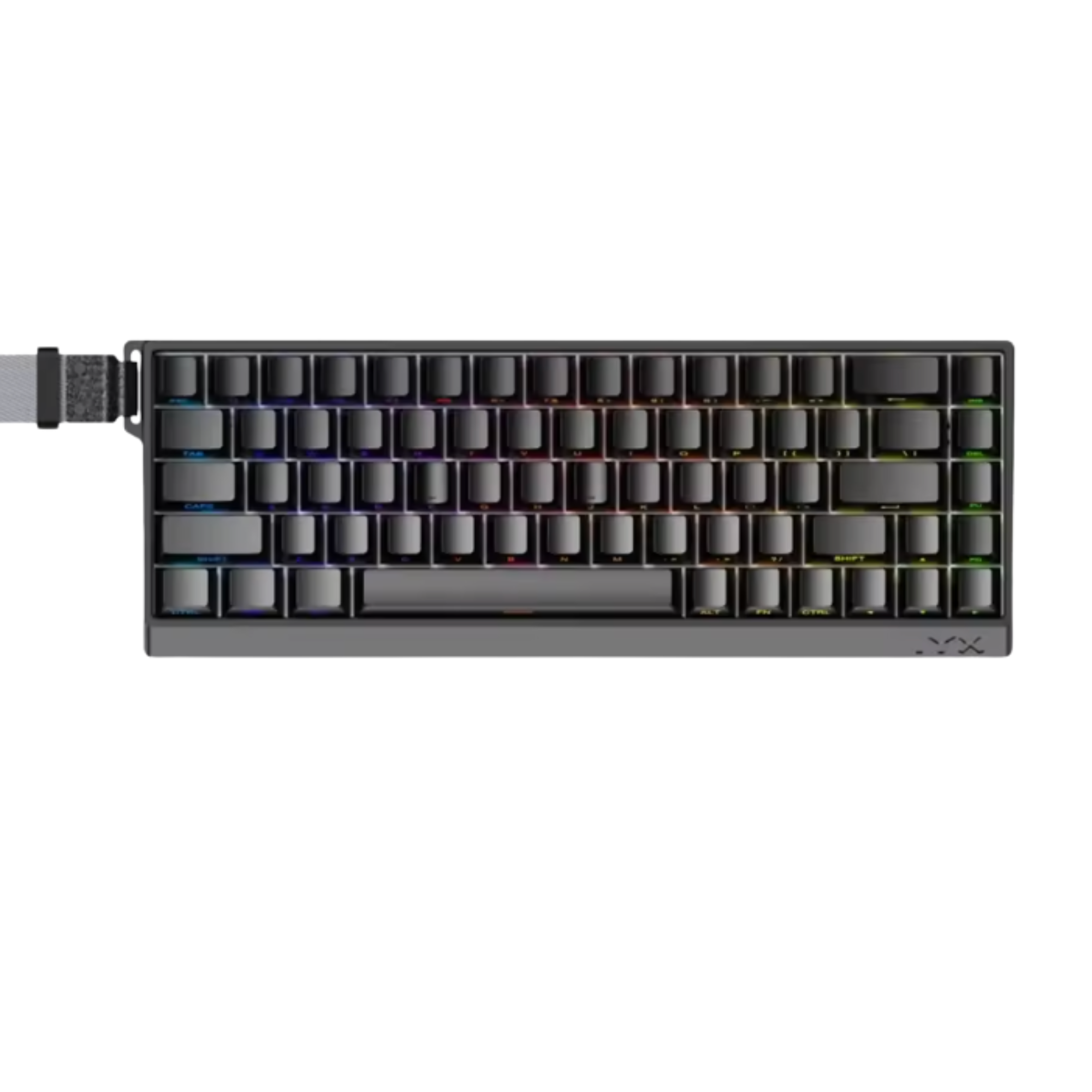 Клавиатура механическая IYX MU68 Pro ENG/наклейки UA/RU Black/RGB (26138778)