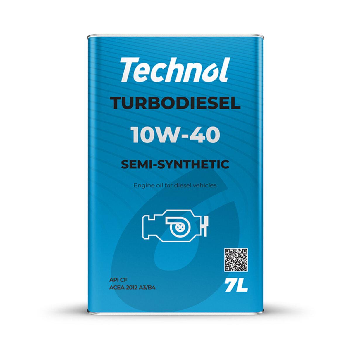 Смазка моторная Technol Turbodiesel 10W-40, 7л