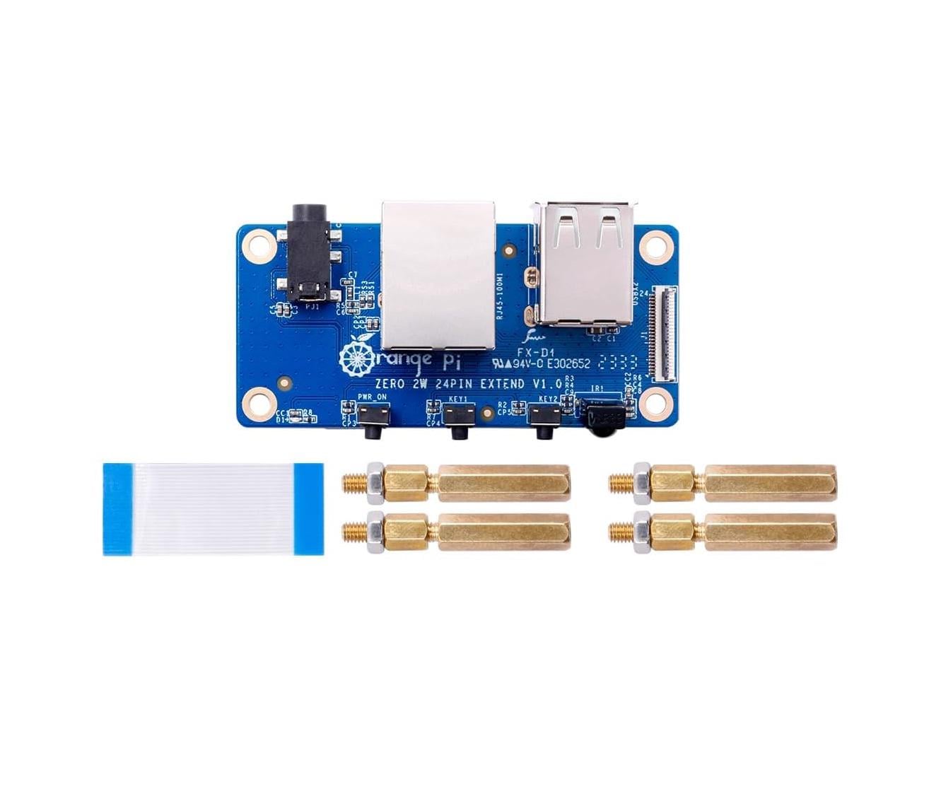 Плата розширення Expansion Board Orange Pi Zero 2W для IoT DIY-проектів (00-00027548)