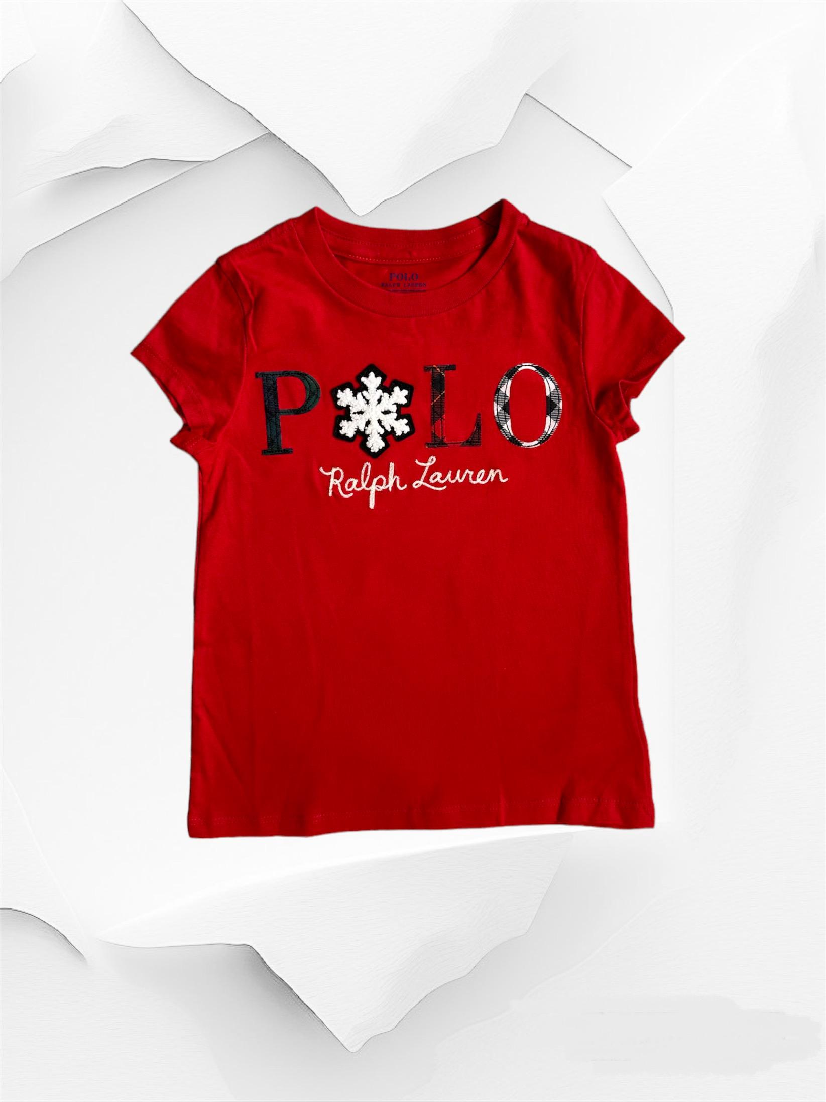 Футболка Polo Ralph Lauren 5 лет 115 см Красный (0012781)