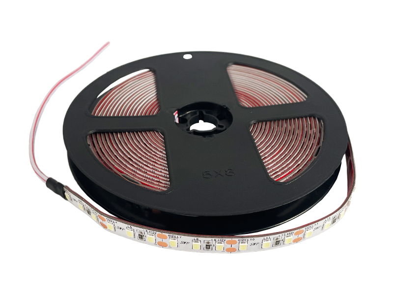 Светодиодная лента LED UA 2835 120 LED 8 мм 12 В 12 Вт/м IP20 двойная плата 15000К (5947)