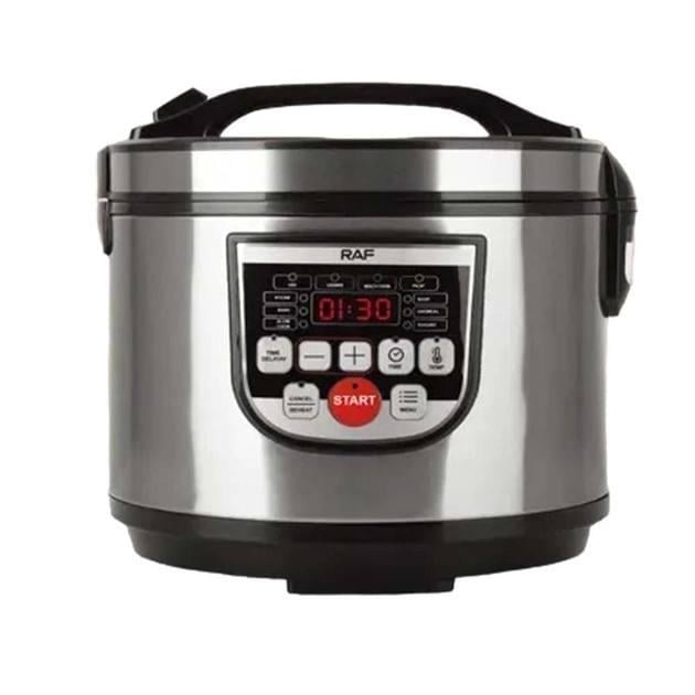 Мультиварка-рисоварка RAF R.178 с антипригарной чашей электрическая 900 Вт 5л (А-01841)