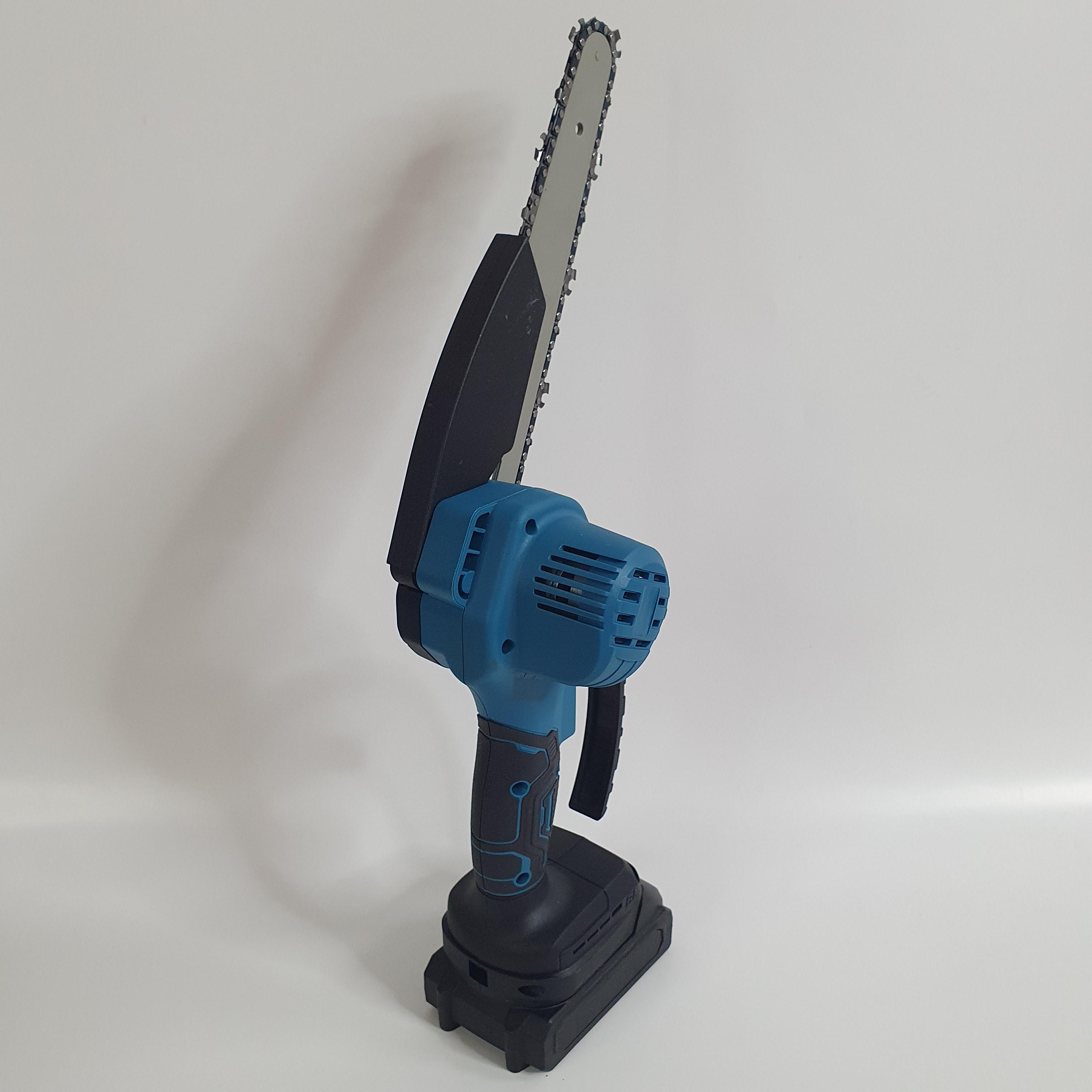 Электропила цепная Chain Saw VL-33 8" с 2-мя аккумуляторами 21V в кейсе (CCS-21) - фото 7