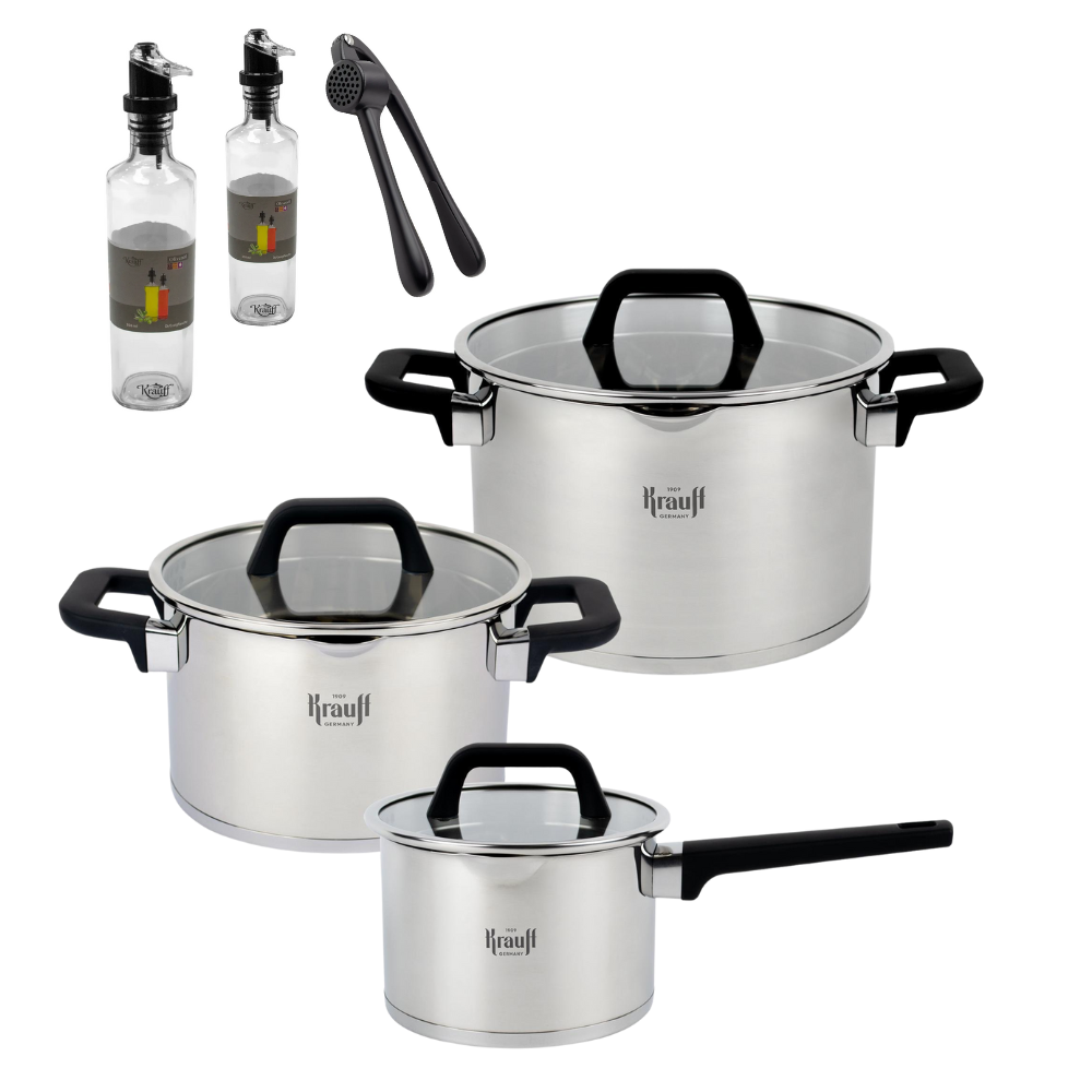 Набор посуды Krauff Премиальный с кухонными принадлежностями (28460)