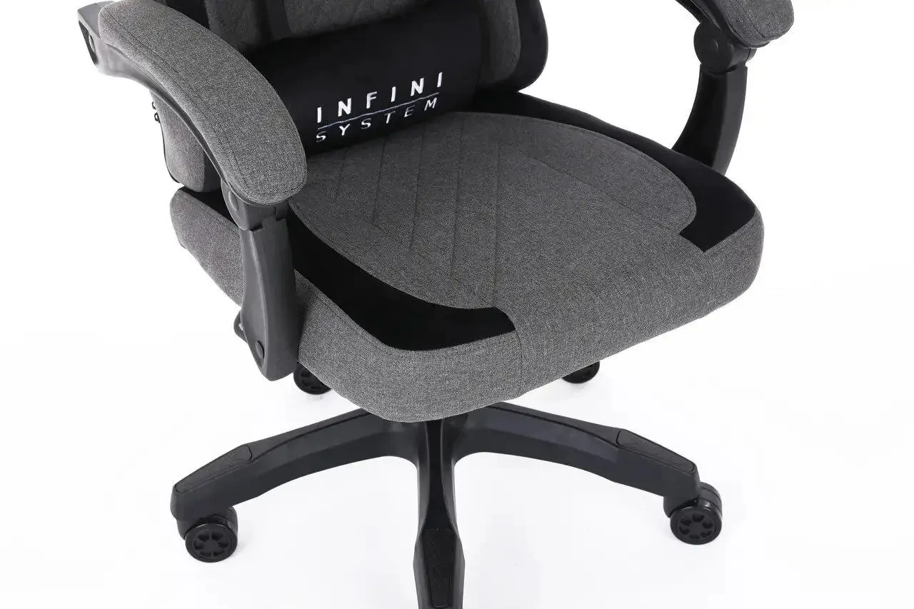 Игровое кресло INFINI SYSTE ткань Серый (INFINI_SYSTEM _GRAY) - фото 6 Игровое кресло INFINI SYSTE ткань Серый (INFINI_SYSTEM _GRAY) - фото 6