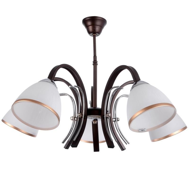 Люстра потолочная классическая Brille LK-548S/5 E27 BZ