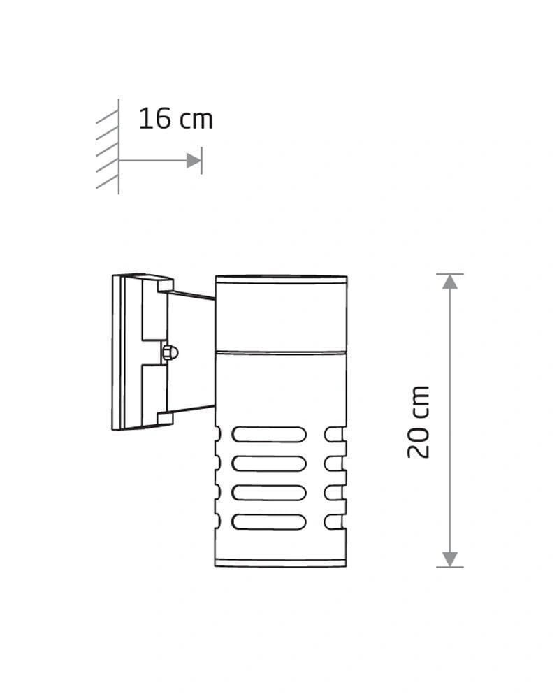 Уличный светильник Nowodvorski 4418 Mekong E27 18W IP42 Серый (28687504) - фото 2 Уличный светильник Nowodvorski 4418 Mekong E27 18W IP42 Серый (28687504) - фото 2