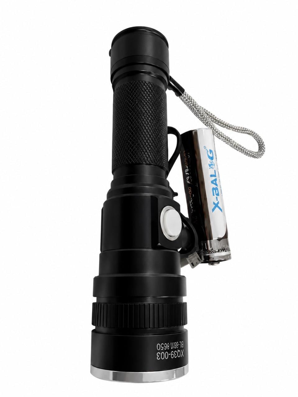 LED-фонарь аккумуляторный Bailong BL-611 P50 18650 Micro-USB Zoom IP44 142x36x28 мм 10 Вт 600 Lm 2800 mAh Black (29773209) LED-фонарь аккумуляторный Bailong BL-611 P50 18650 Micro-USB Zoom IP44 142x36x28 мм 10 Вт 600 Lm 2800 mAh Black (29773209)