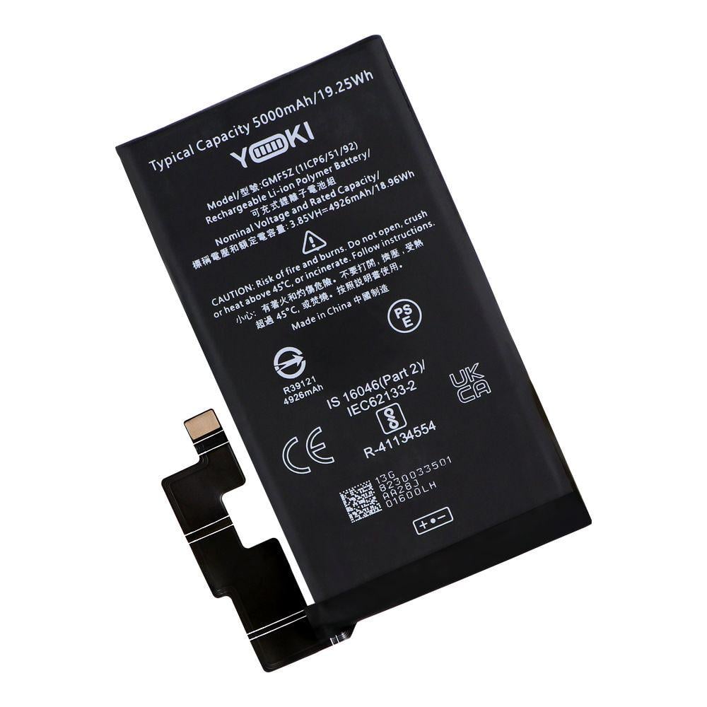 Аккумуляторная батарея для Google Pixel 7 Pro GMF5Z Yoki 5000 мАч
