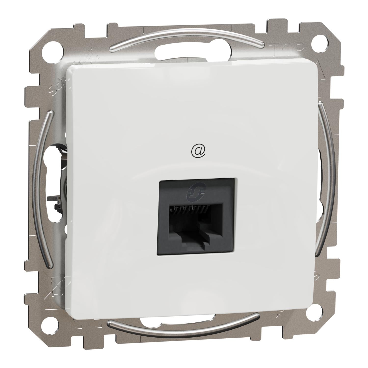 Розетка комп'ютерна Schneider Electric Sedna Design RJ45 6 UTP Білий (SDD111461) Розетка комп'ютерна Schneider Electric Sedna Design RJ45 6 UTP Білий (SDD111461)