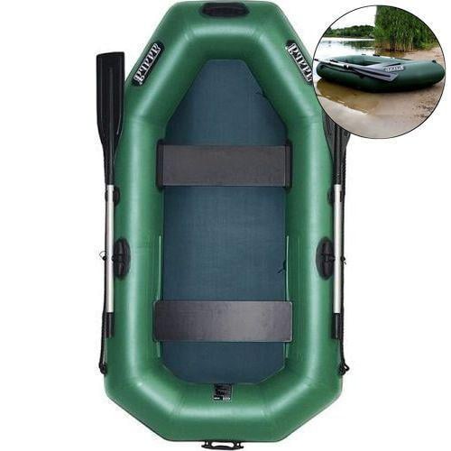 Надувная лодка Ладья ЛТ-220ДЕ ПВХ 2-х местная/гребная/без днища - фото 2