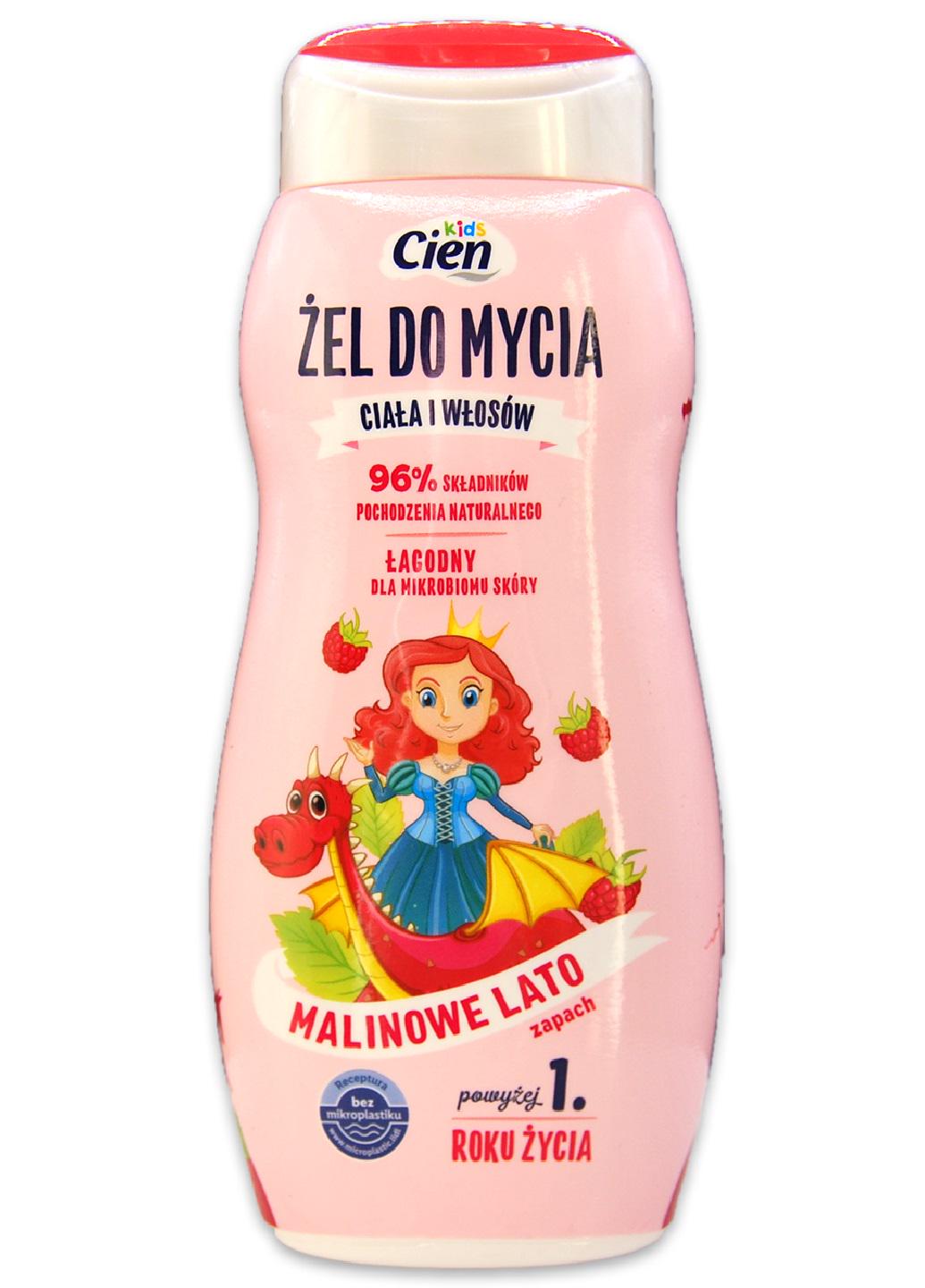 Шампунь-гель детский Cien Kids Малиновое лето 500 мл (E-00703)