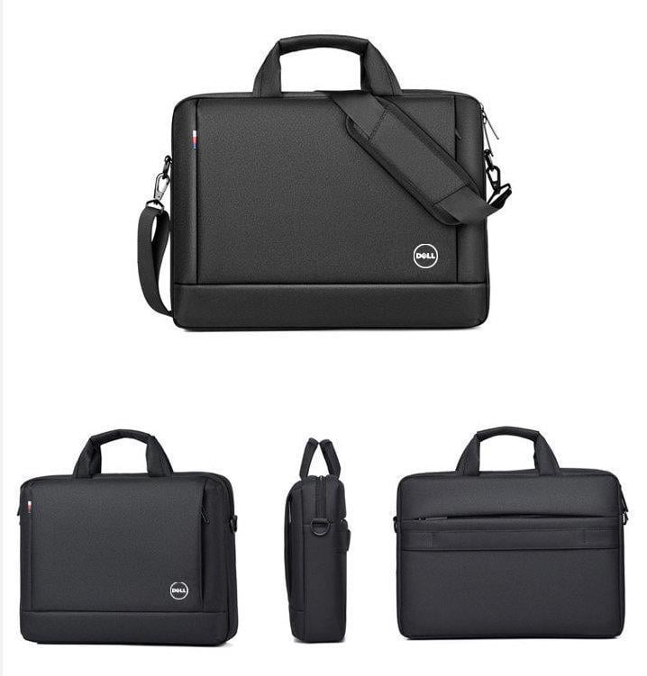 Сумка для ноутбука Dell протиударна 15,6"-17" Чорний (IBN017B1) - фото 7