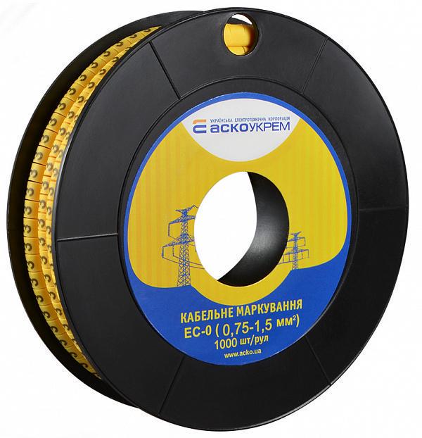 Маркировка кабельная АСКО-УКРЕМ ЕС-0 "3" 0,75-1,5 мм2 (A0150080024)