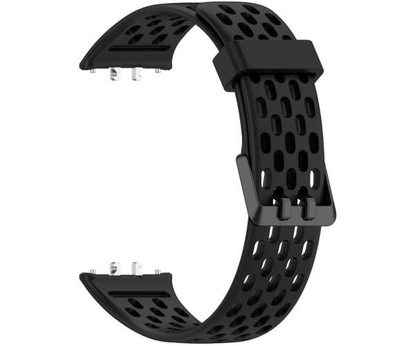 Ремінець силіконовий Air для смарт-годинників Samsung Galaxy Fit 3 Чорний (49619) Ремінець силіконовий Air для смарт-годинників Samsung Galaxy Fit 3 Чорний (49619)