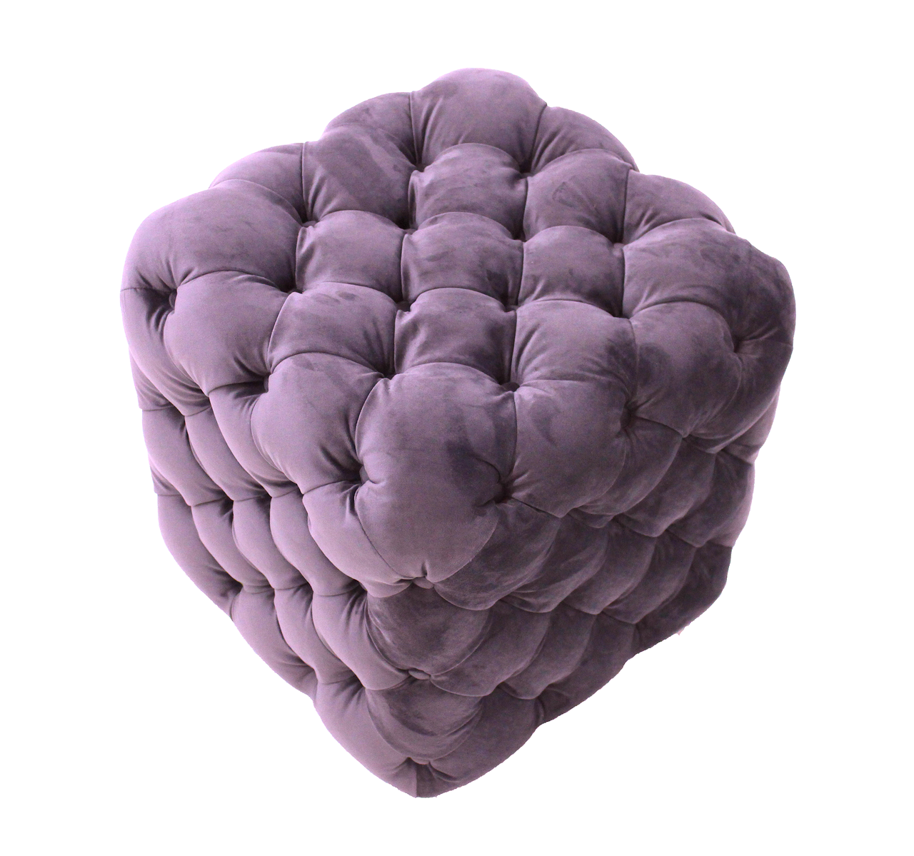 Пуф Mebelle Cubic велюр 45x45x45 см Рожевий (0181) - фото 9 Пуф Mebelle Cubic велюр 45x45x45 см Рожевий (0181) - фото 9